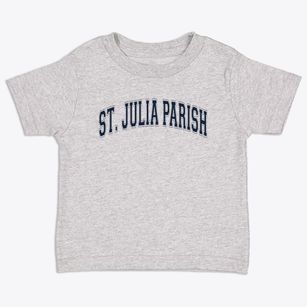 St Julia Parish Varsity Arch Toddler T-Shirt