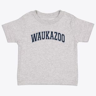 Waukazoo Elementary School Varsity Arch Toddler T-Shirt