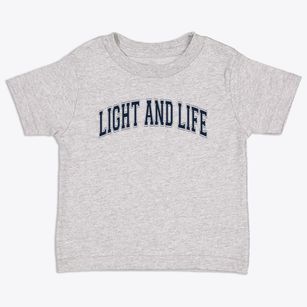 Light And Life Christian Schools Varsity Arch Toddler T-Shirt