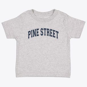 Pine Street Elementary School Varsity Arch Toddler T-Shirt