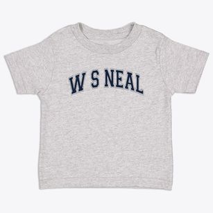 W S Neal Elementary School Varsity Arch Toddler T-Shirt