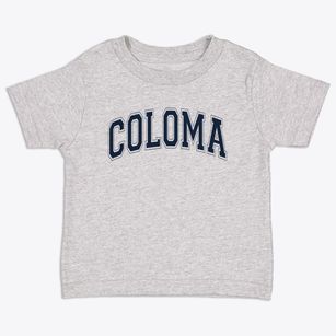 Coloma Elementary School Varsity Arch Toddler T-Shirt