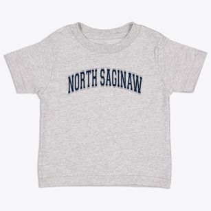 North Saginaw Charter Academy Varsity Arch Toddler T-Shirt
