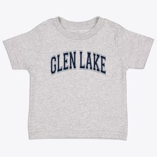 Glen Lake Elementary School Varsity Arch Toddler T-Shirt