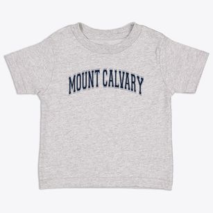 Mount Calvary Lutheran School Varsity Arch Toddler T-Shirt