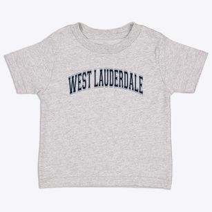 West Lauderdale Elementary School Varsity Arch Toddler T-Shirt