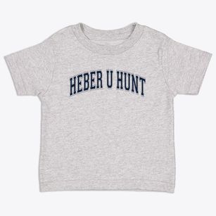 Heber U Hunt Elementary School Varsity Arch Toddler T-Shirt