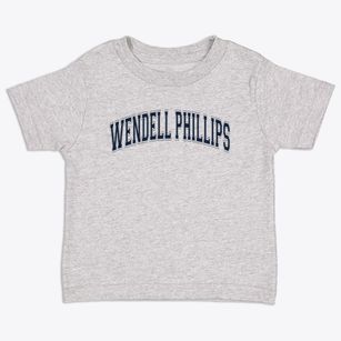 Wendell Phillips Elementary School Varsity Arch Toddler T-Shirt
