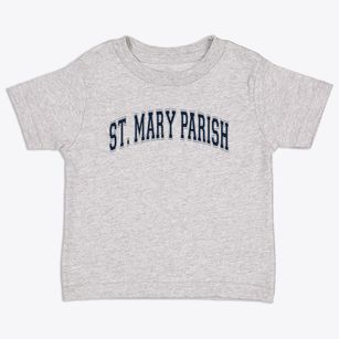 St Mary Parish Varsity Arch Toddler T-Shirt