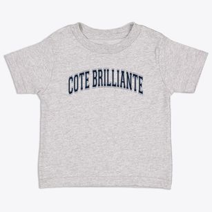 Cote Brilliante Elementary School Varsity Arch Toddler T-Shirt