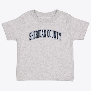 Sheridan County District 83 School Varsity Arch Toddler T-Shirt