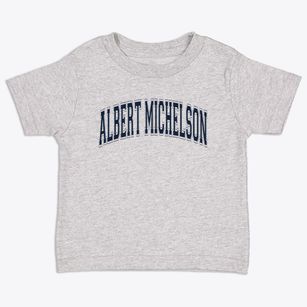 Albert Michelson Elementary School Varsity Arch Toddler T-Shirt