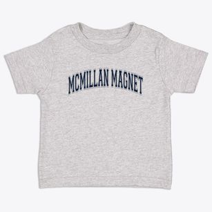 Mcmillan Magnet Center Junior High Varsity Arch Toddler T-Shirt