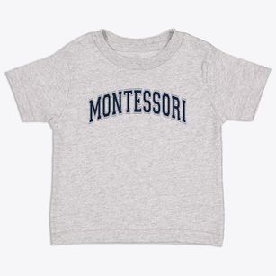 Montessori Children's Room Varsity Arch Toddler T-Shirt