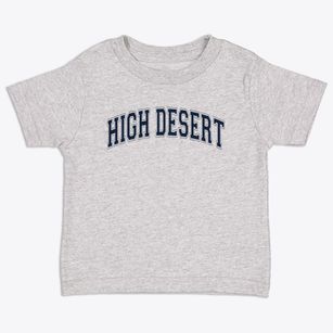 High Desert Montessori School Varsity Arch Toddler T-Shirt