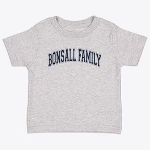 Bonsall Family School Varsity Arch Toddler T-Shirt