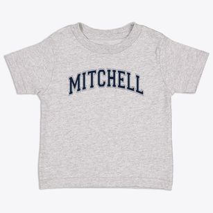 Mitchell Elementary School Varsity Arch Toddler T-Shirt