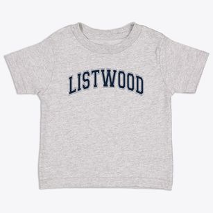 Listwood Primary School Varsity Arch Toddler T-Shirt