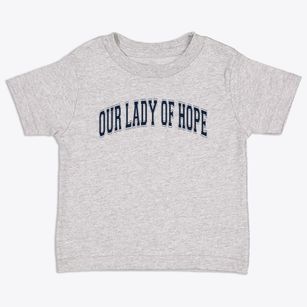 Our Lady Of Hope Parish Varsity Arch Toddler T-Shirt