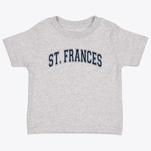 Saint Frances Cabrini School Varsity Arch Toddler T-Shirt
