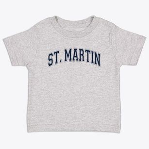 Saint Martin De Porres School Varsity Arch Toddler T-Shirt