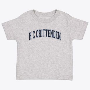 H C Crittenden Middle School Varsity Arch Toddler T-Shirt