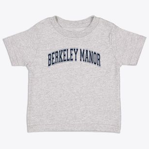 Berkeley Manor Elementary School Varsity Arch Toddler T-Shirt