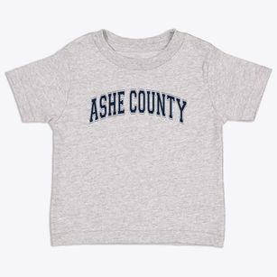 Ashe County Middle School Varsity Arch Toddler T-Shirt