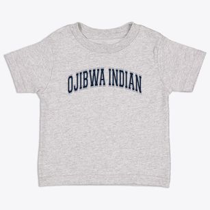 Ojibwa Indian School Varsity Arch Toddler T-Shirt