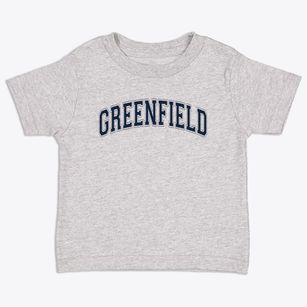 Greenfield Elementary School Varsity Arch Toddler T-Shirt