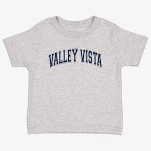 Valley Vista Primary School Varsity Arch Toddler T-Shirt
