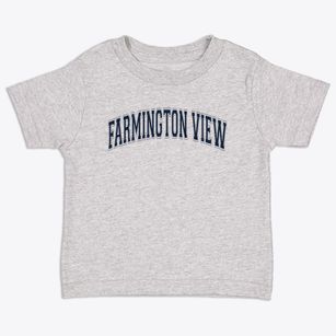 Farmington View Elementary School Varsity Arch Toddler T-Shirt