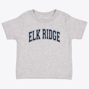 Elk Ridge Elementary School Varsity Arch Toddler T-Shirt