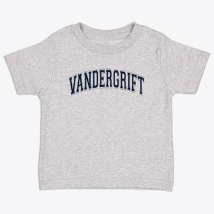 Vandergrift Elementary School Varsity Arch Toddler T-Shirt