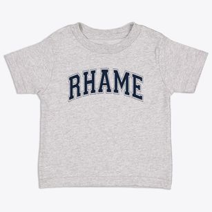 Rhame Elementary School Varsity Arch Toddler T-Shirt