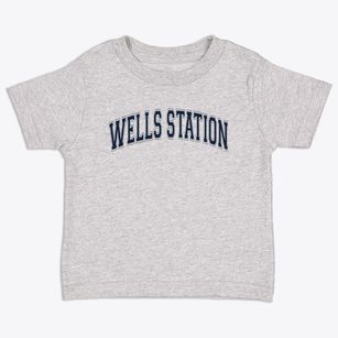 Wells Station Elementary School Varsity Arch Toddler T-Shirt