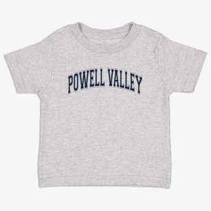 Powell Valley Elementary School Varsity Arch Toddler T-Shirt
