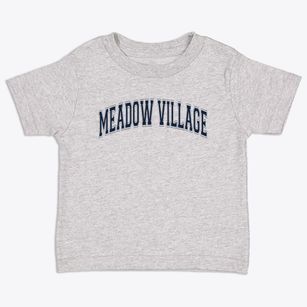 Meadow Village Elementary School Varsity Arch Toddler T-Shirt