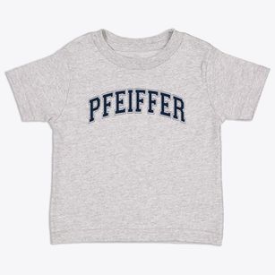 Pfeiffer Elementary School Varsity Arch Toddler T-Shirt