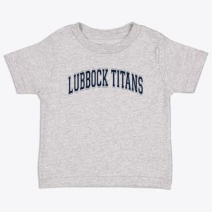 Lubbock Titans Varsity Arch Toddler T-Shirt