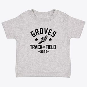 Groves Middle School Track and Field Toddler T-Shirt