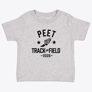 Peet Junior High School Track and Field Toddler T-Shirt