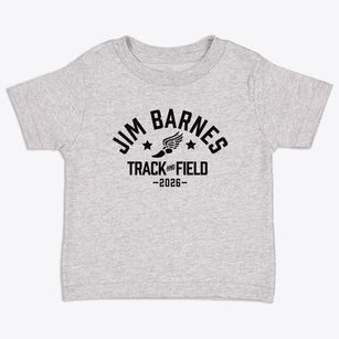 Jim Barnes Middle School Track and Field Toddler T-Shirt