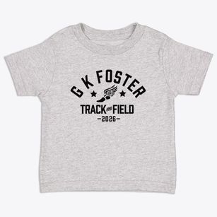 G K Foster Primary School Track and Field Toddler T-Shirt
