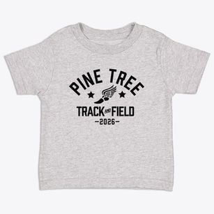 Pine Tree Intermediate School Track and Field Toddler T-Shirt