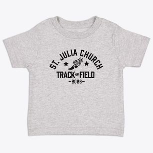 St Julia Church Track and Field Toddler T-Shirt
