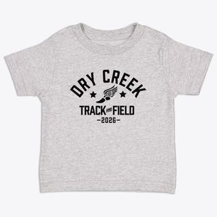 Dry Creek Elementary School Track and Field Toddler T-Shirt