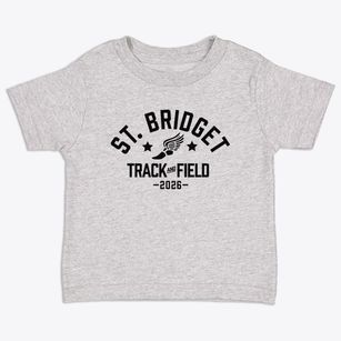 St Bridget Parish Track and Field Toddler T-Shirt