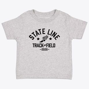 State Line Homeschool Rush Track and Field Toddler T-Shirt
