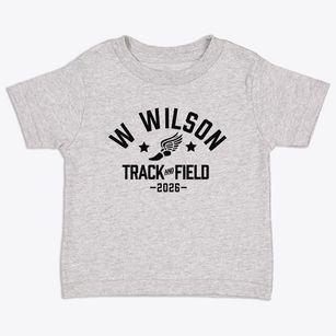 W Wilson Middle School Track and Field Toddler T-Shirt